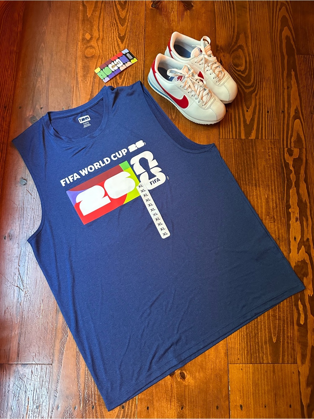 FIFA World Cup 2018 Navy Graphic Tank Top